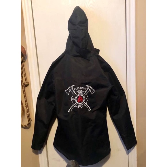 Embroidered Fire Department Jacket - Picture 1 of 3